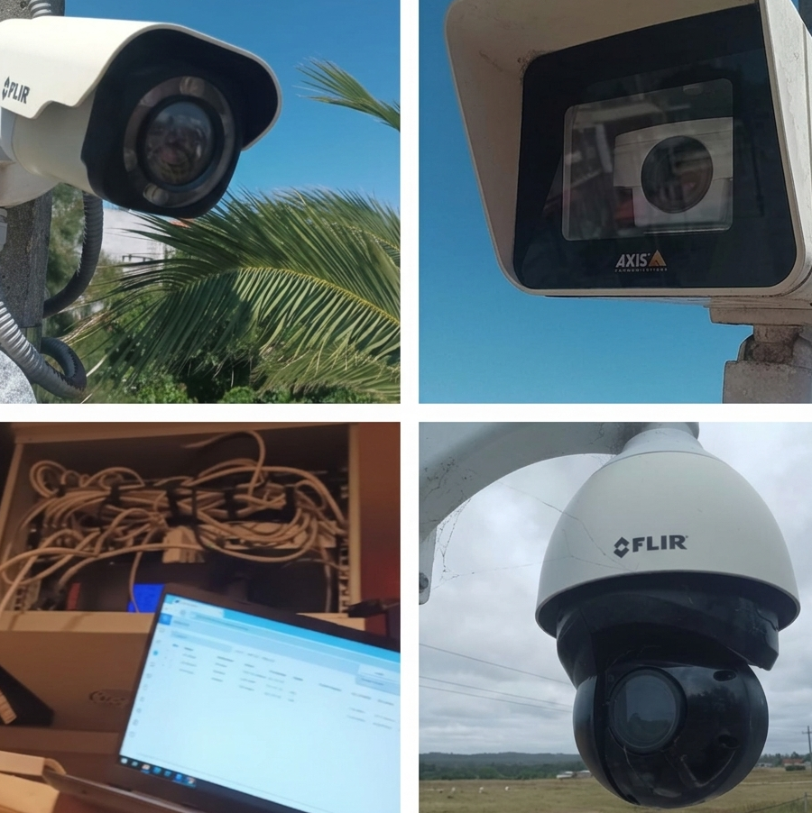 Sistema de cámaras CCTV para local comercial en Maldonado - MABI Electric