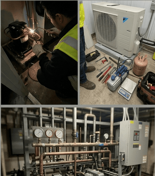 Instalación de aire acondicionado split residencial en Piriápolis - MABI Electric