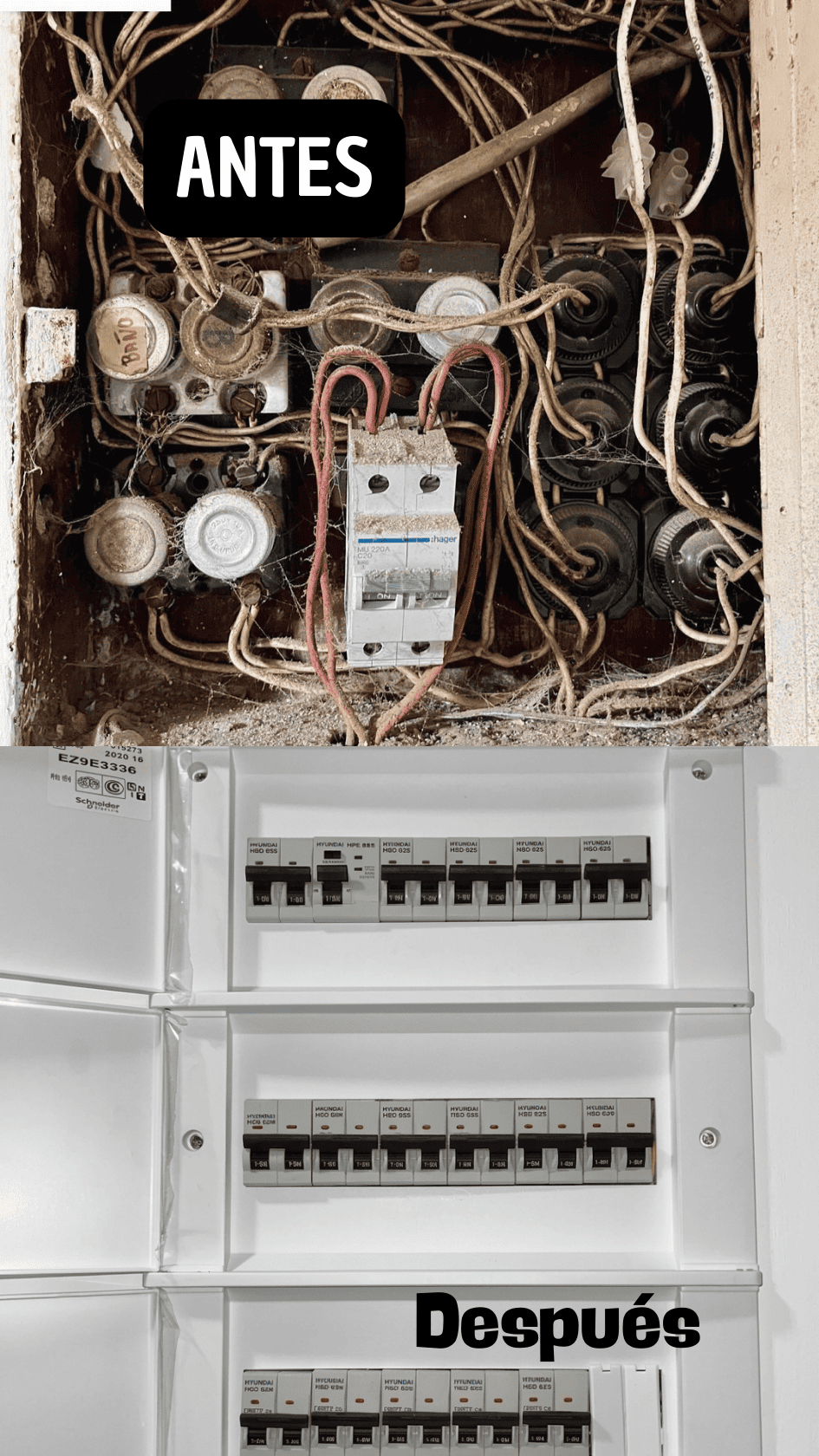 Instalación de tablero eléctrico residencial en Punta del Este - MABI Electric